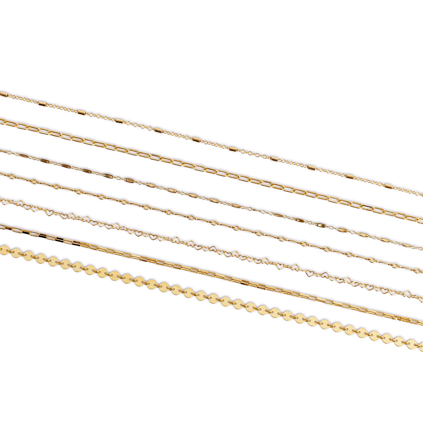 Rose (Gold Filled Chain Necklace)
