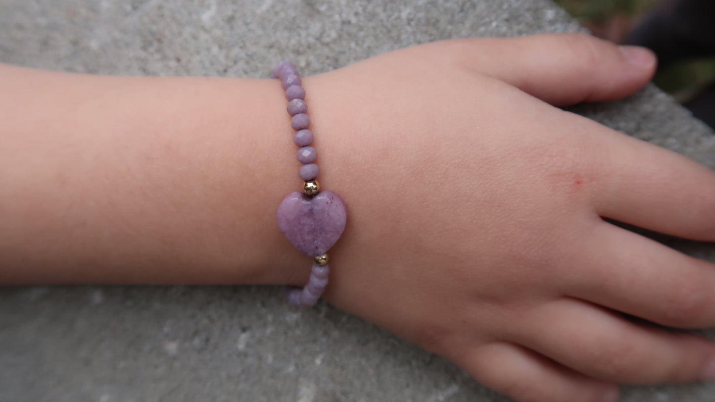 Purple Crystal Bracelet