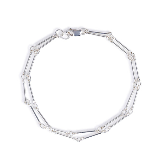 Sterling Silver Double Bracelet