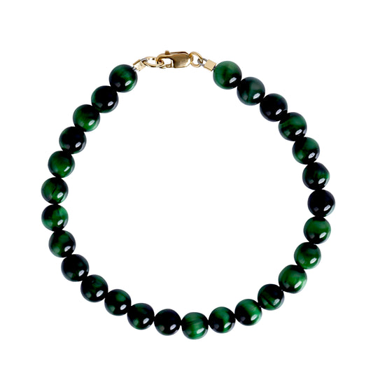 Green Tiger's Eye Bracelet