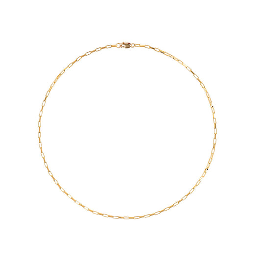 Rose (Gold Filled Chain Necklace)